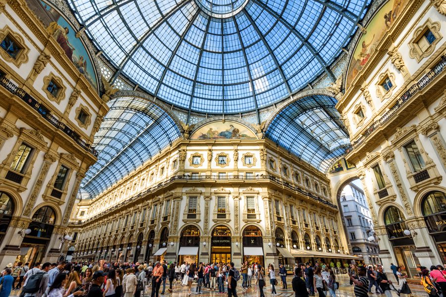 Galleria Vittorio Emanuele II. Credit: Getty Images