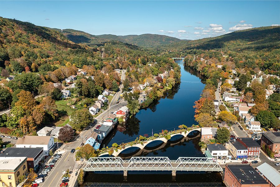 Mohawk Trail Scenic Byway, Massachusetts, US. Credit: Getty Images