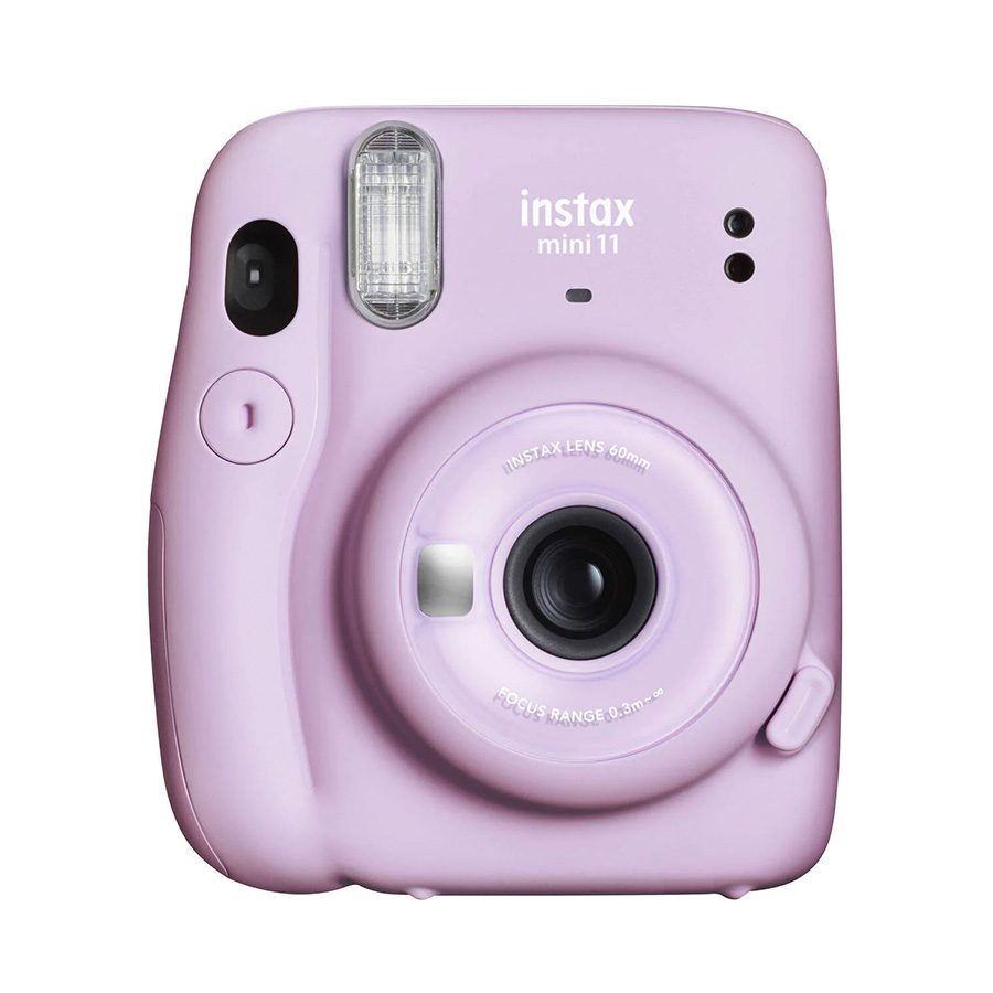 purple instax camera