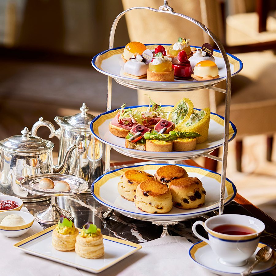 Afternoon tea at The Peninsula hotel, Hong Kong