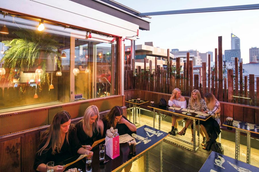Rooftop bar, Perth. Credit: Mark Lehn