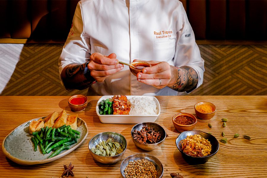 Veda's new plant-forward inflight meals