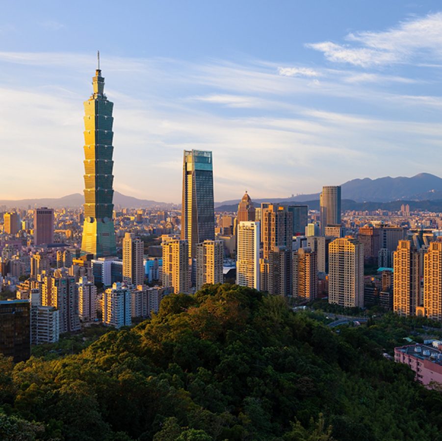 Taipei skyline