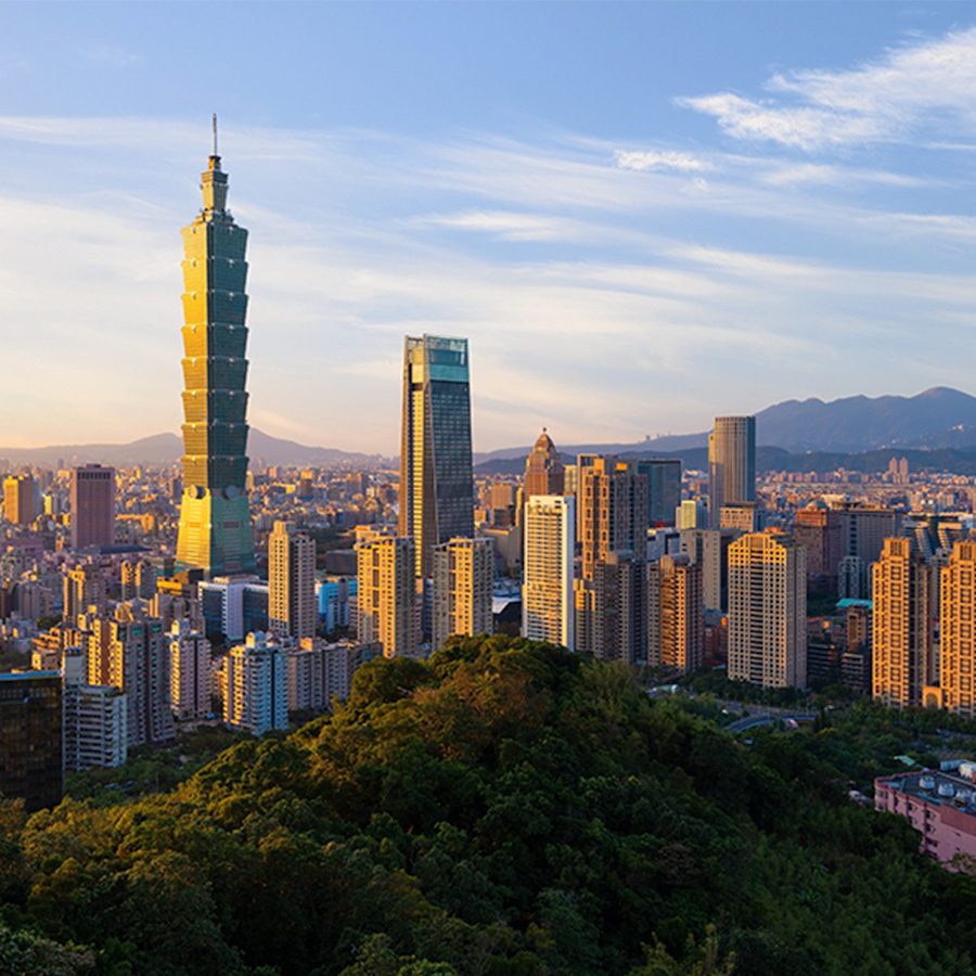 Taipei skyline