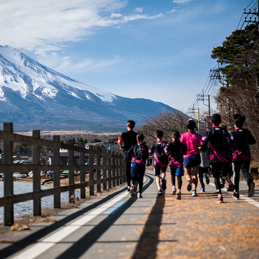 Fuji marathon Credit: Getty Images