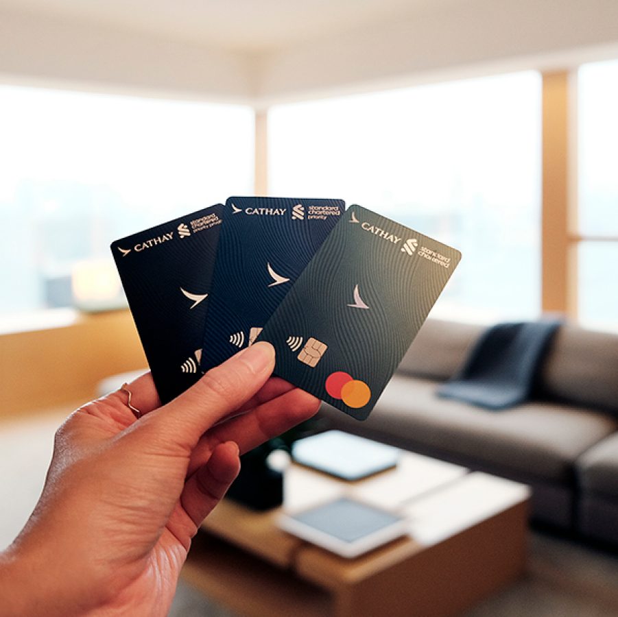 Cathay Standard Chartered card in Upper House