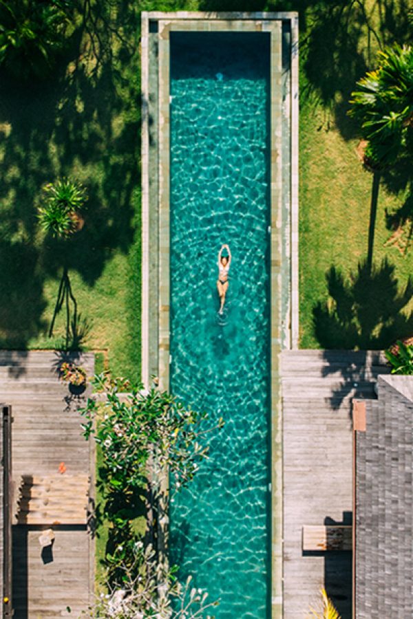 A pool at a resort in Bali. Credit: Getty Images
