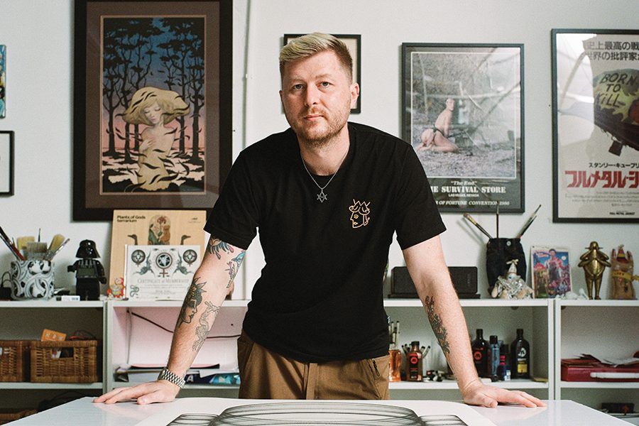 Artist Peter Yuill