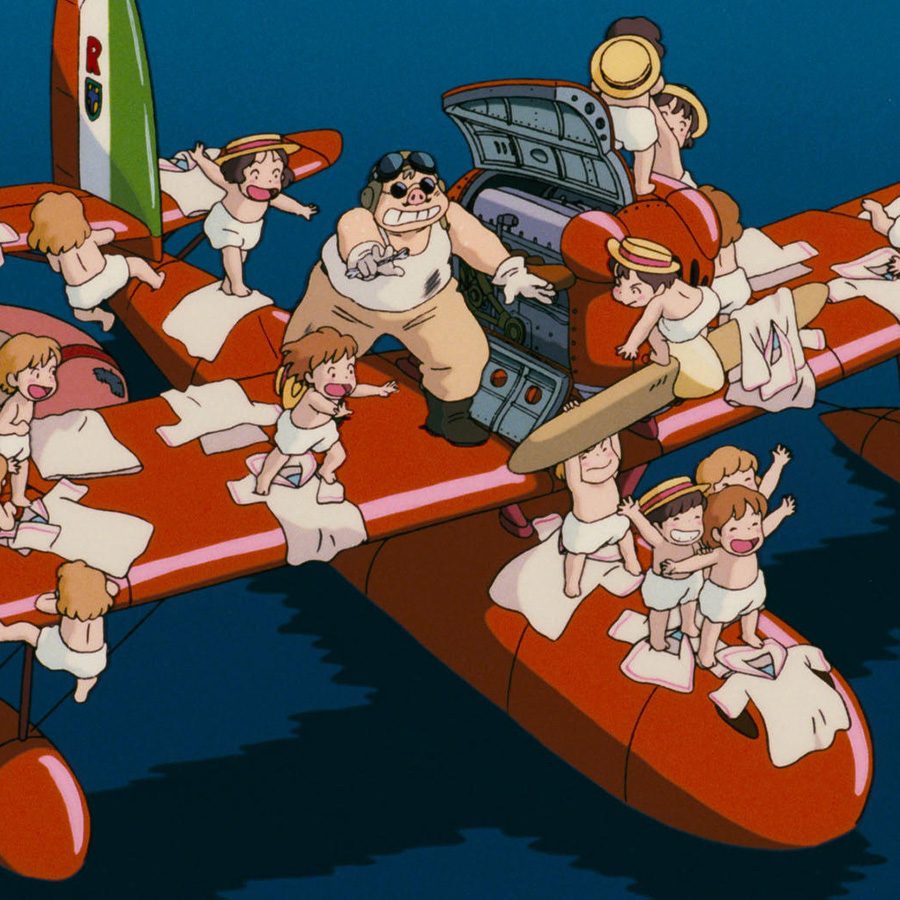 A scene from Porco Rosso
