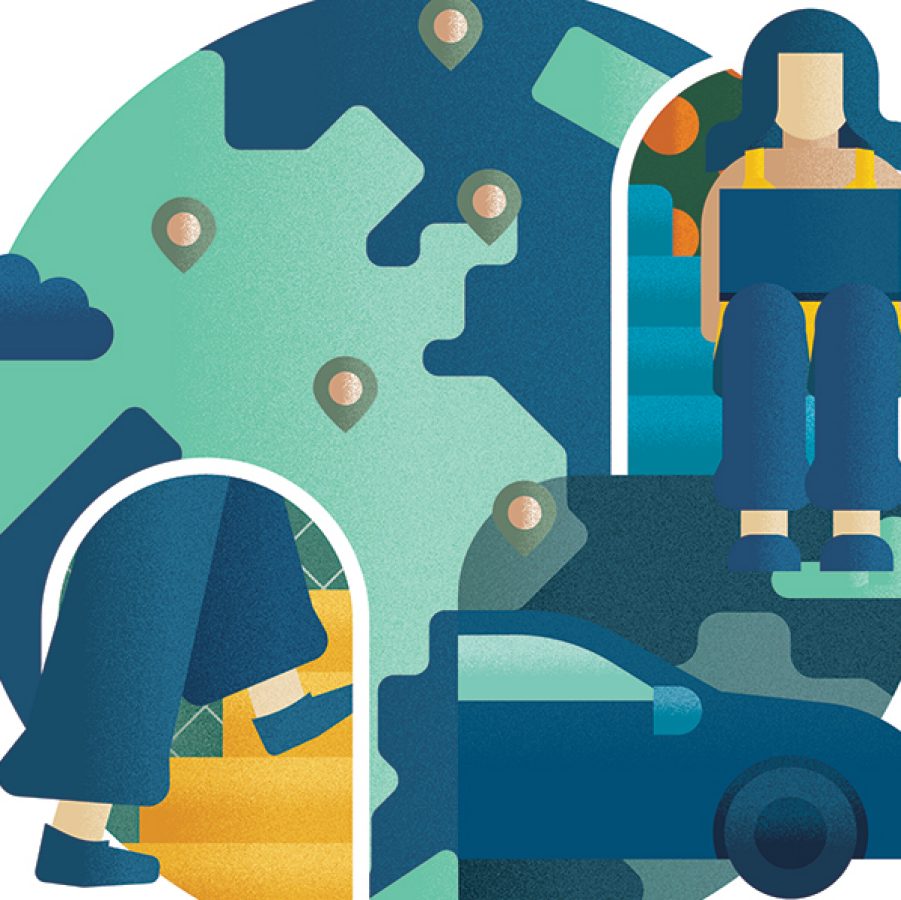 New faces of travel illustration