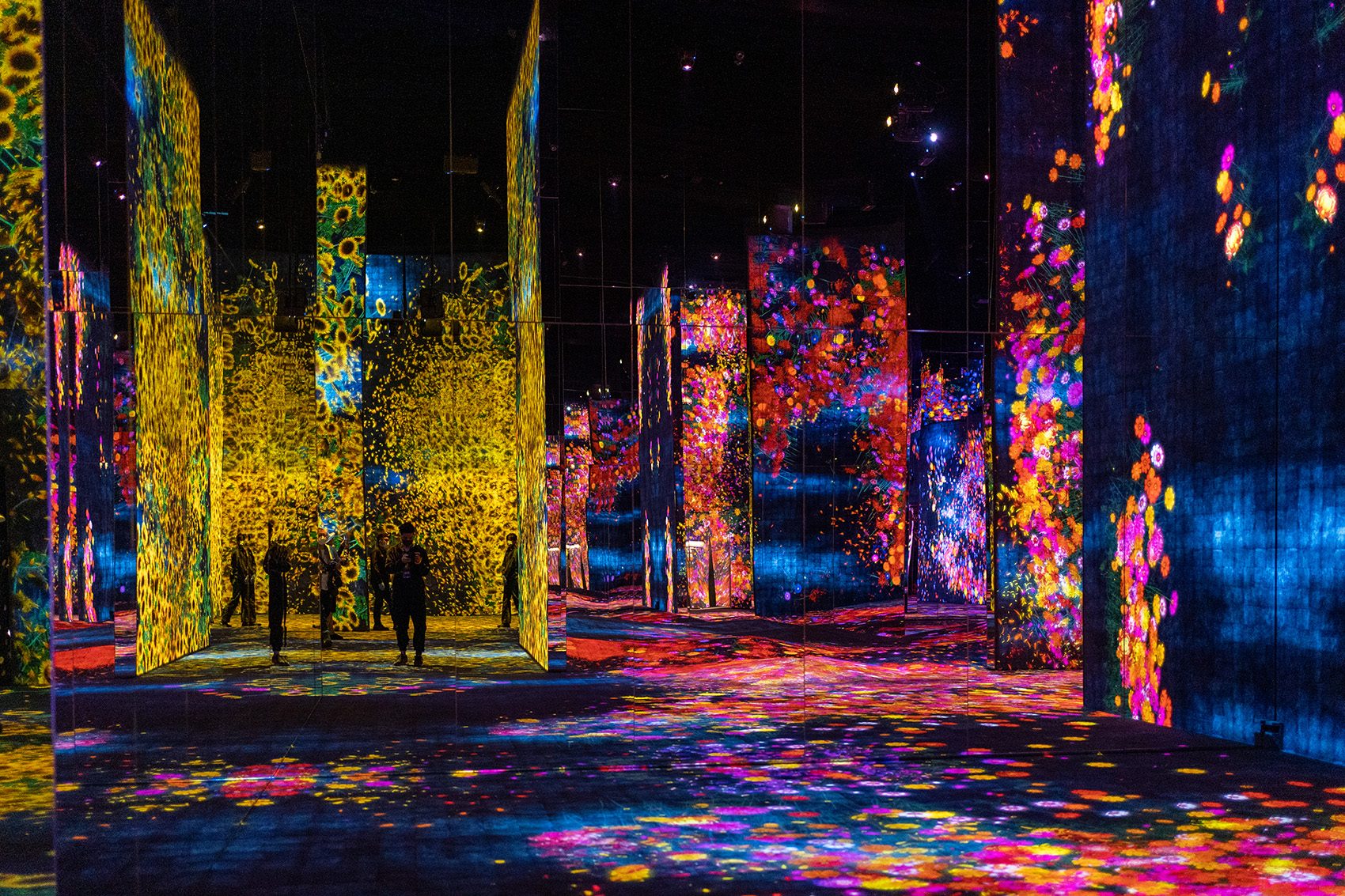 Teamlab in Hong Kong. Credit: Getty Images
