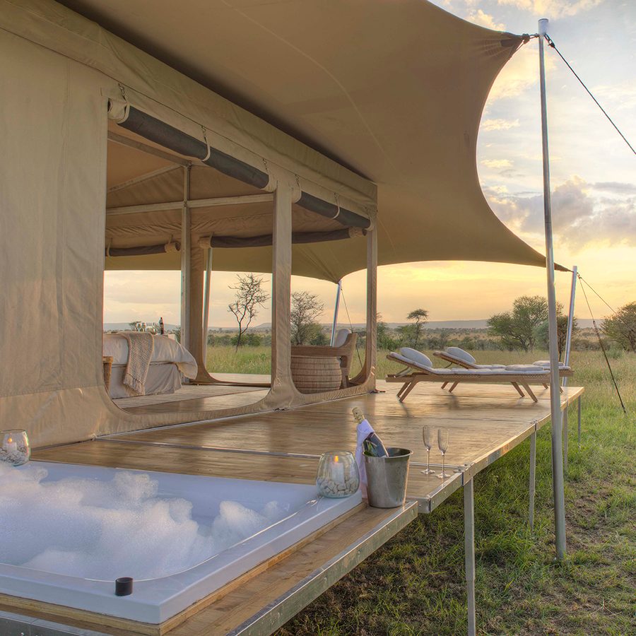 Glamping in Tanzania