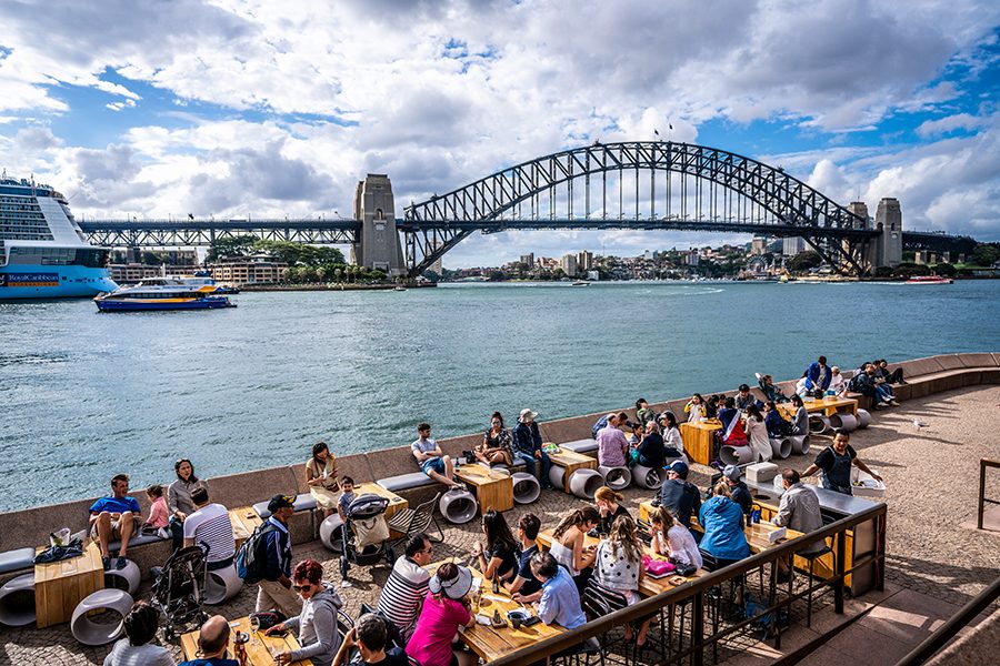 Sydney harbour in the daytime