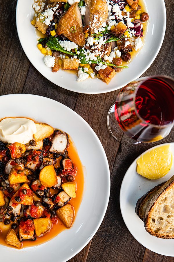 Food and drink at Newtown