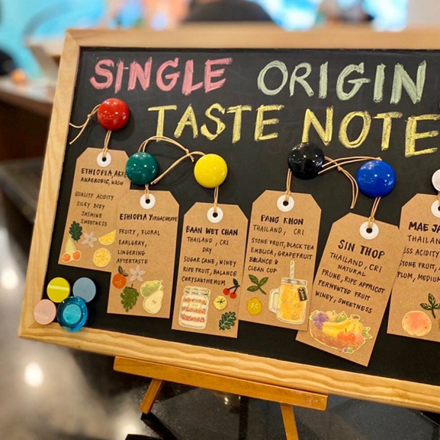 Single origin coffee at Gallery Drip Coffee