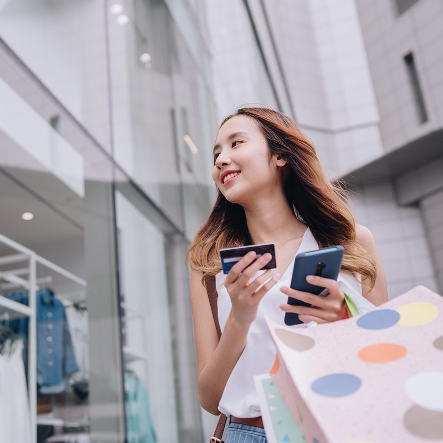 Women looking at things