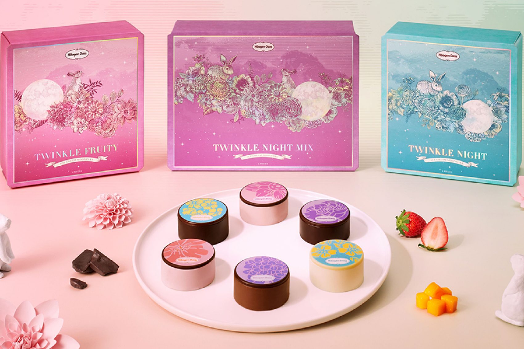 Haagen Dazs mooncakes
