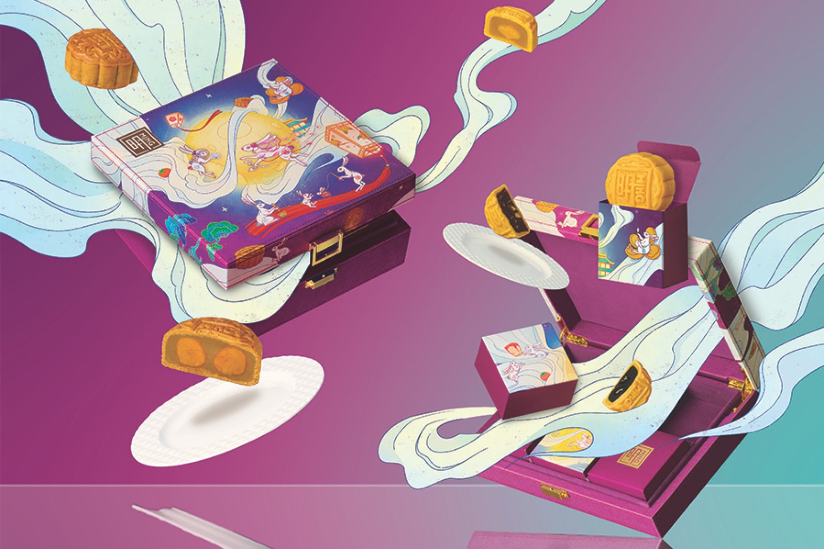Ming court mooncakes