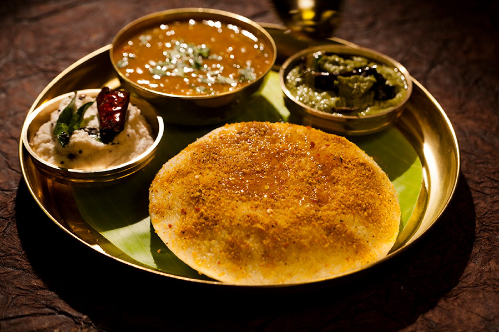 Dosa on a plate. Courtesy image