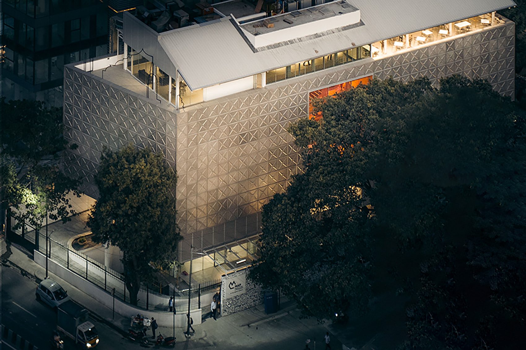 White building. Courtesy image