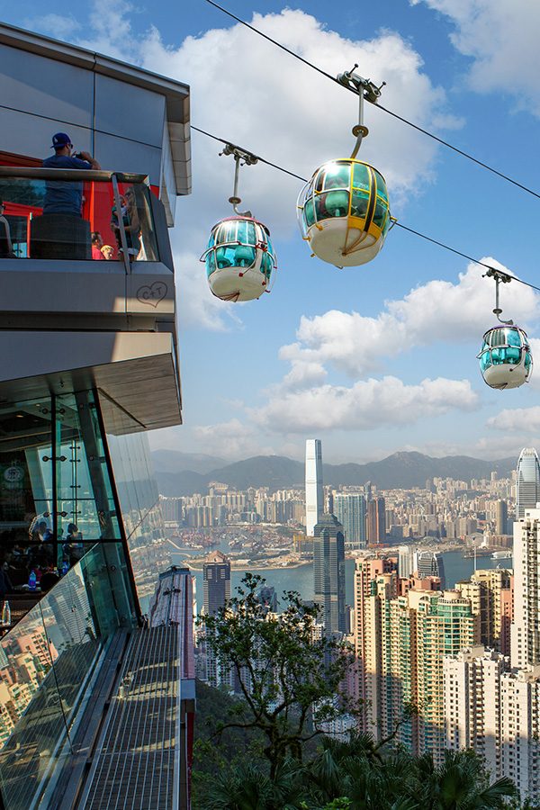 Cable car that doesn't lead up to The Peak