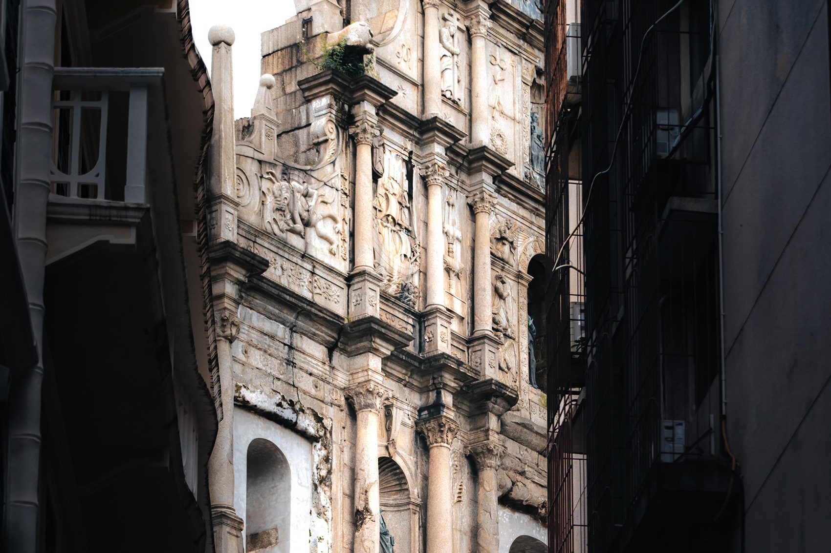 Ruins of St Paul's