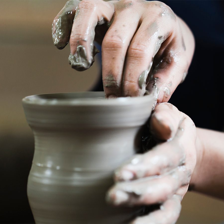 Japanese pottery class