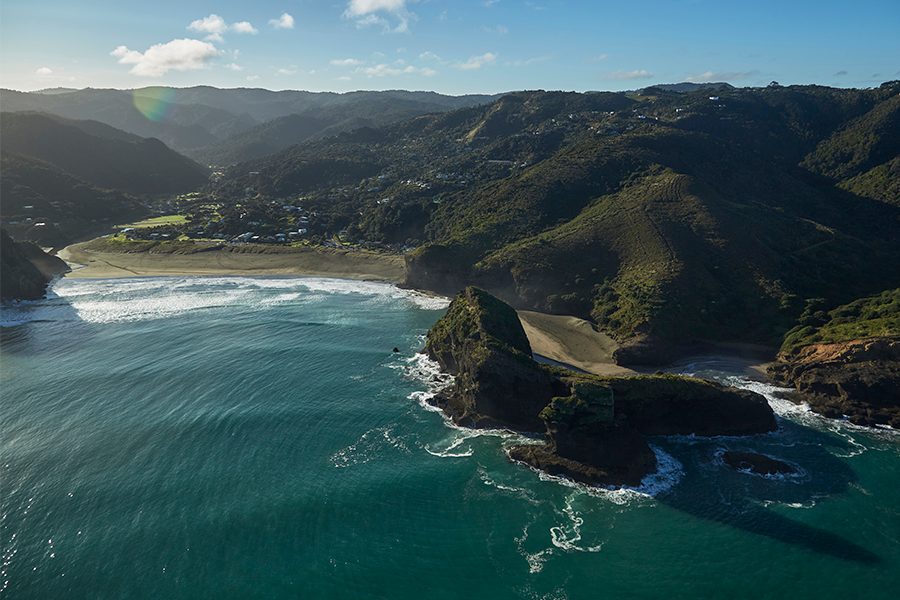 Wild West Coast beaches: Muriwai, Te Henga/Bethells, Karekare, and Piha 