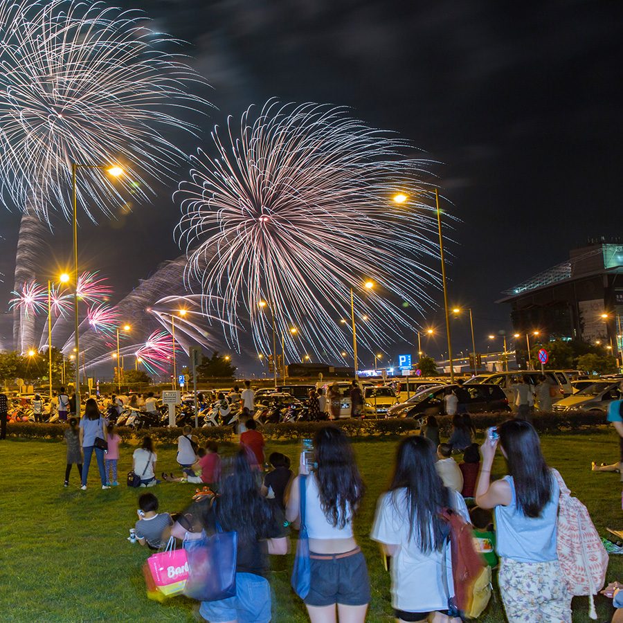 Fireworks in Macao