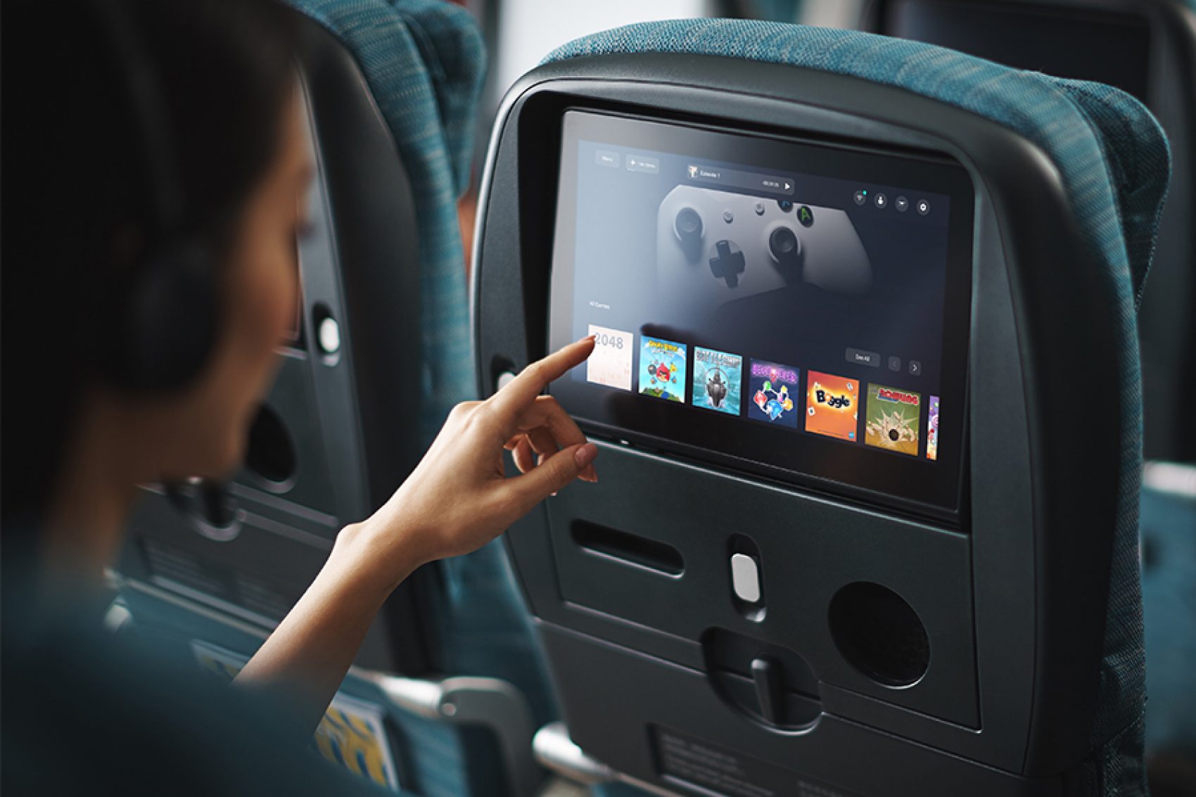 New inflight entertainment interface