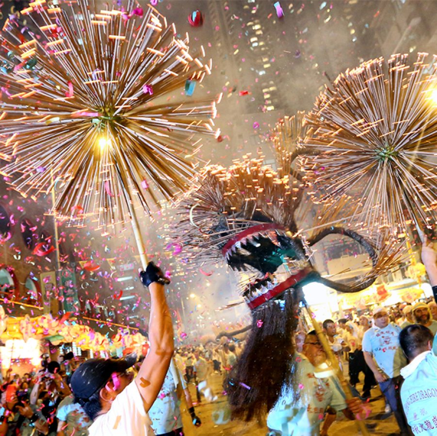 Fire dance