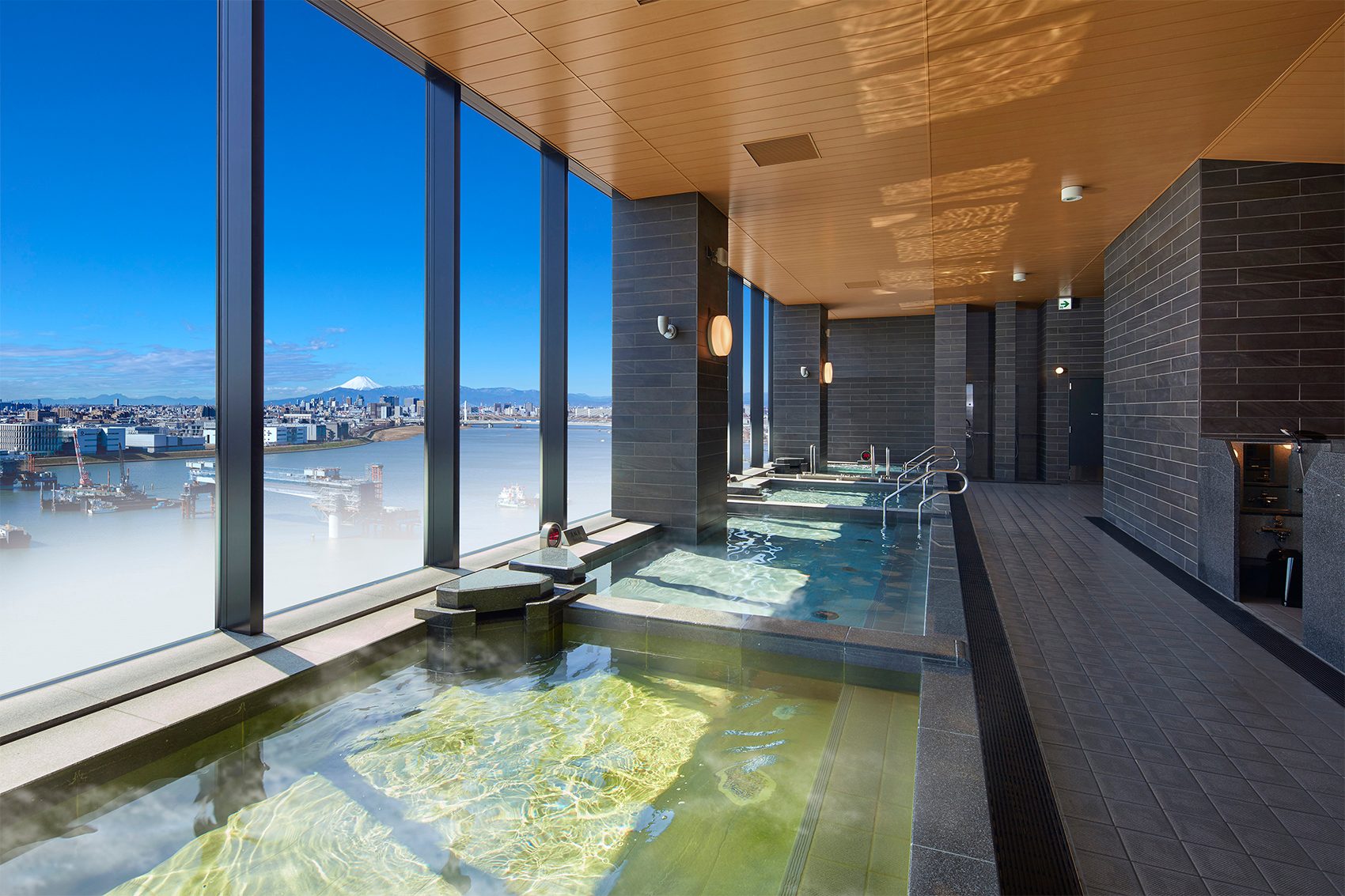 Onsen at an airport