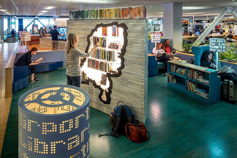 Amsterdam's Airport Library