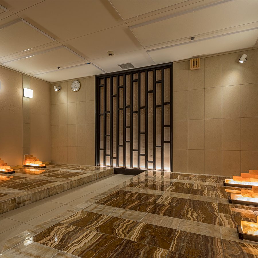 Onsen at the Haneda Airport, Tokyo