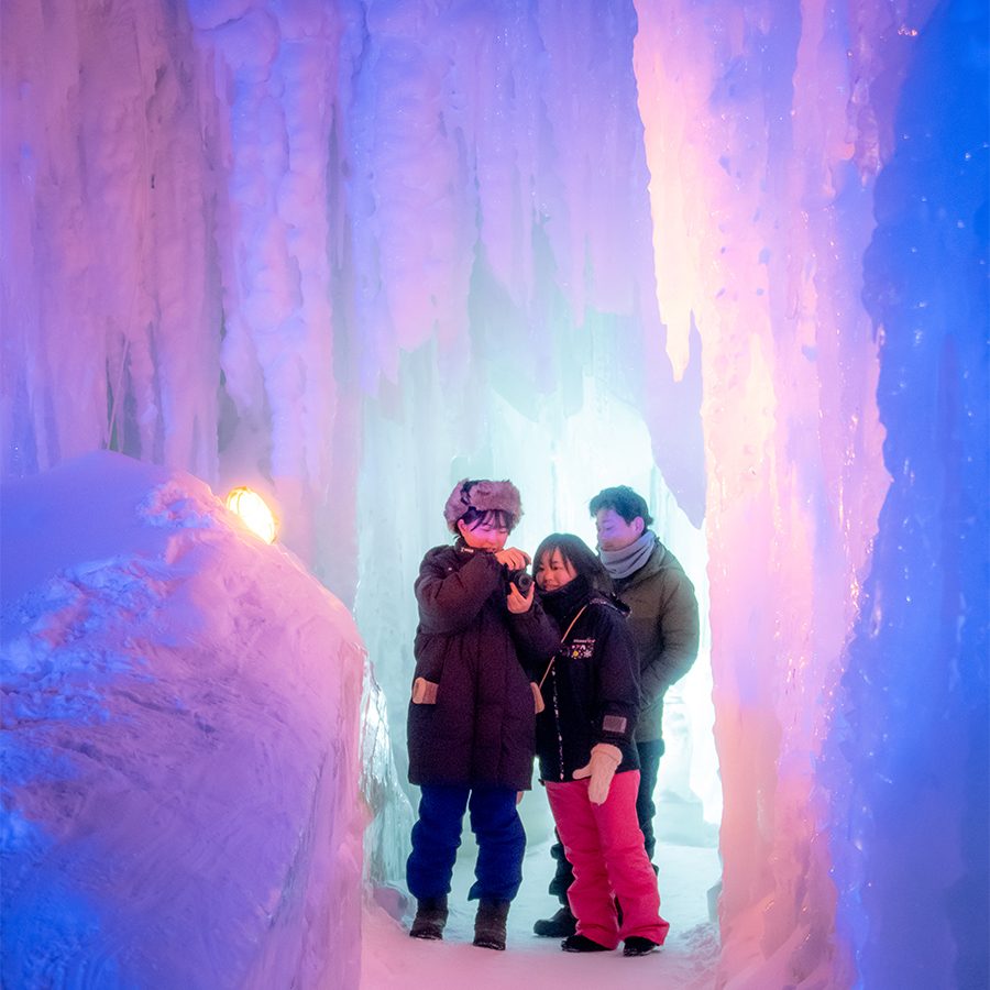 Frozen festivals people
