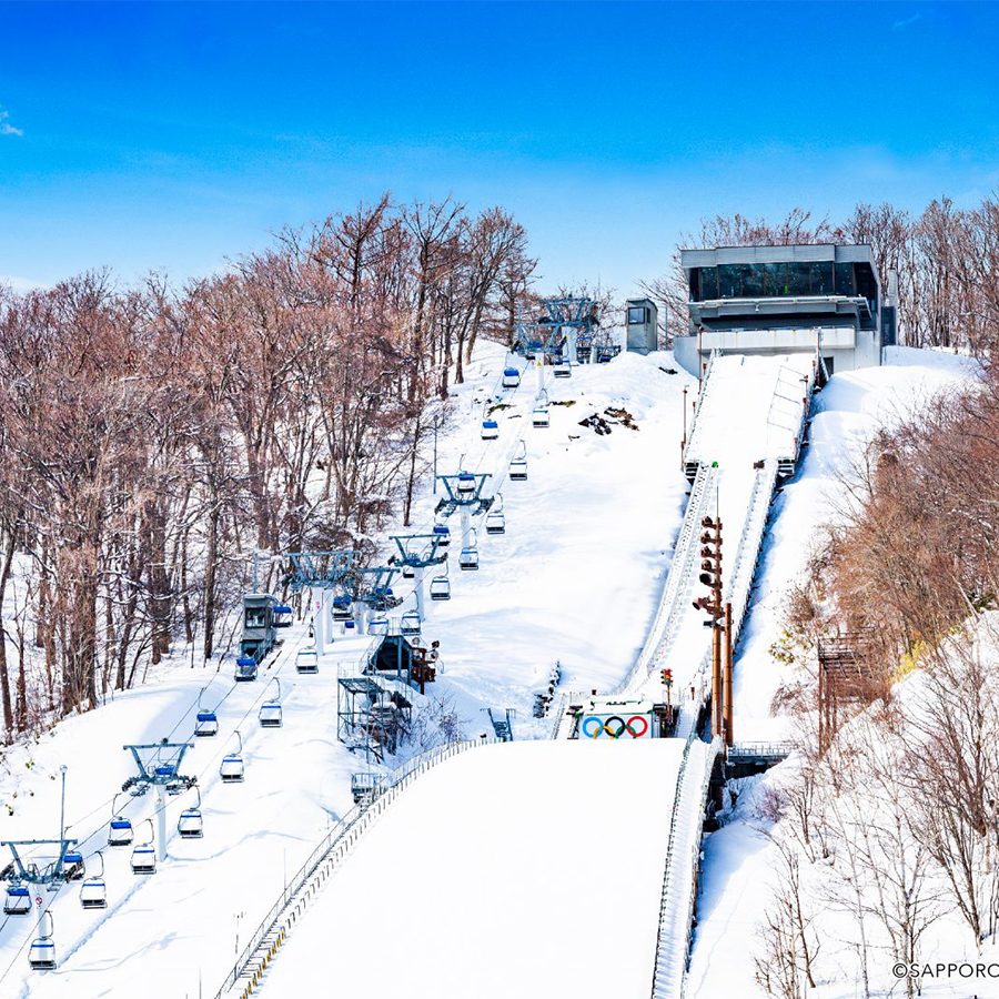 Olympic ski jumps