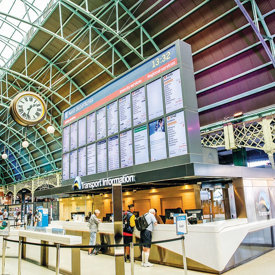 Sydney information centre. Courtesy Images
