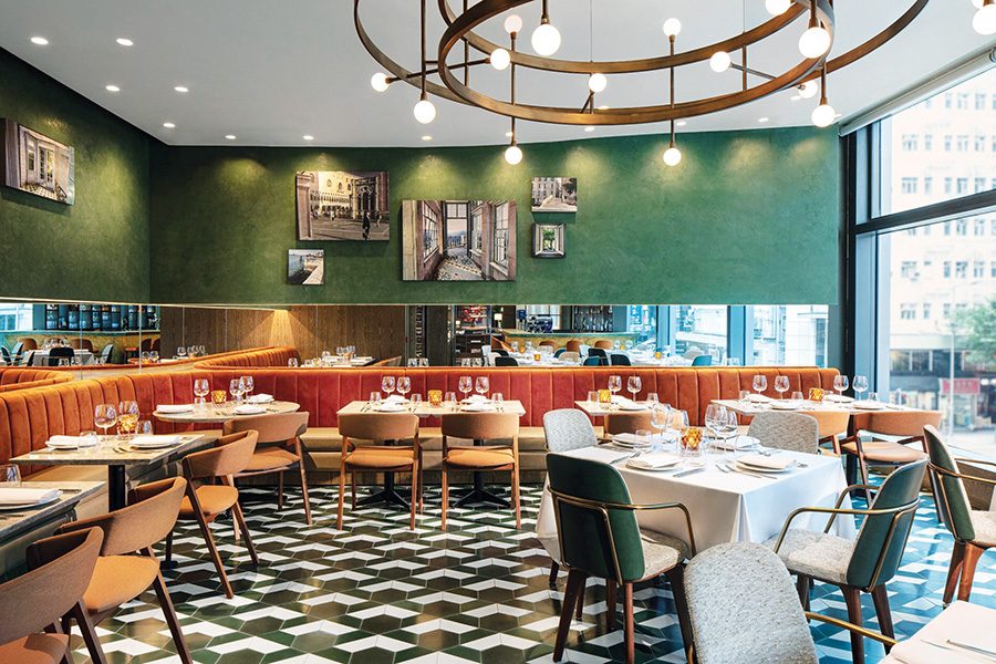 Lucciola restaurant interior