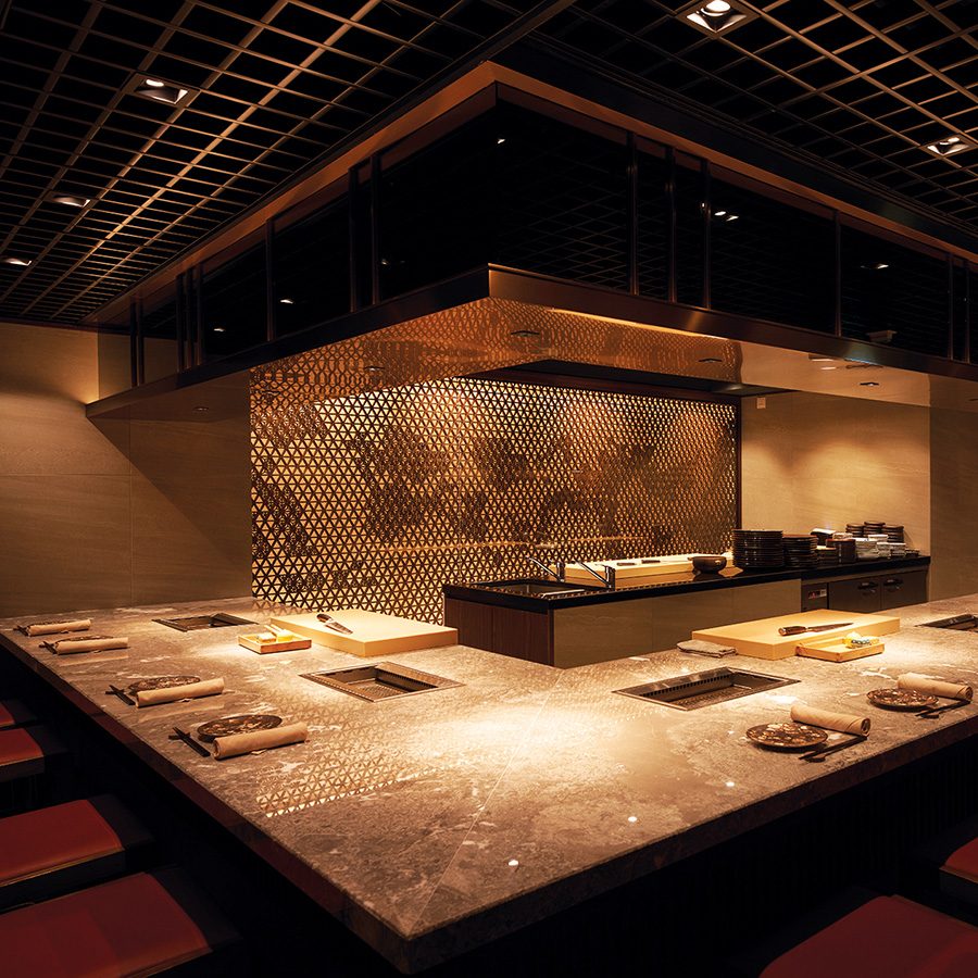 Interior of Yakiniku Ushio