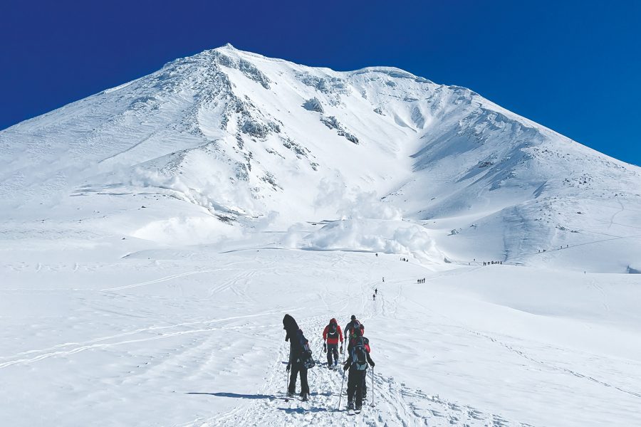 Ski slopes of Furano