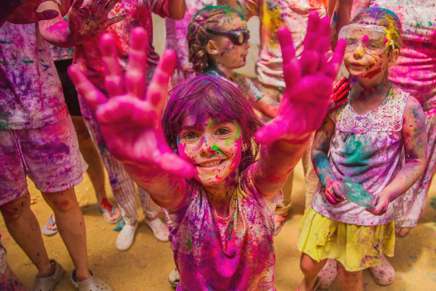 Holi festival. Credit: Getty Images