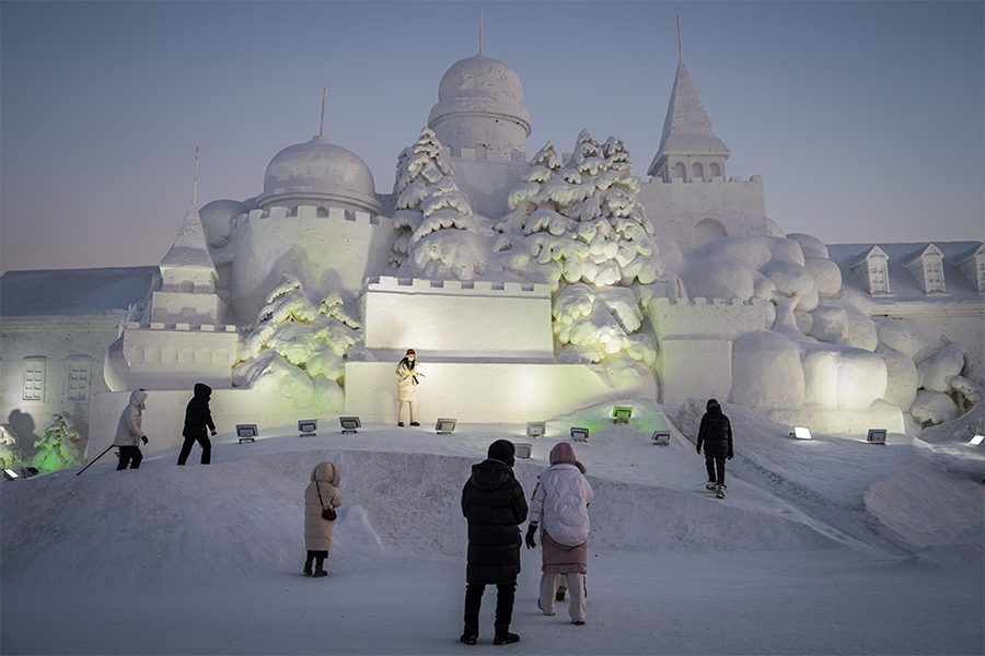 Snow festival. Credit: Getty Images