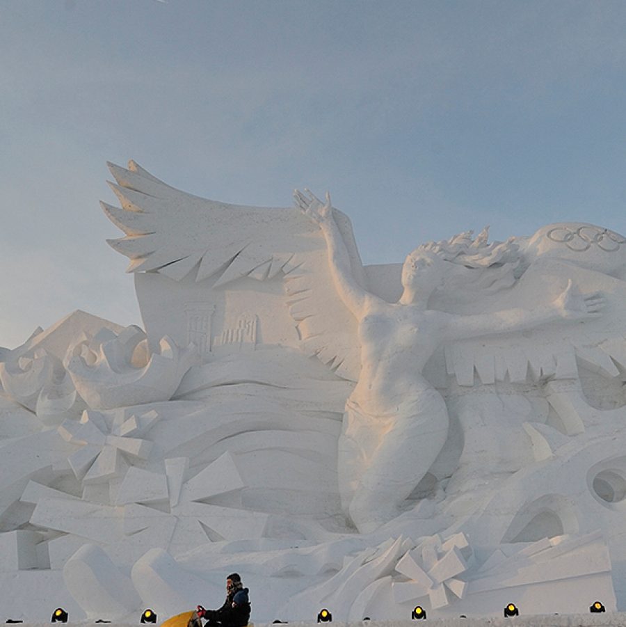 Snow festival. Credit: Getty Images
