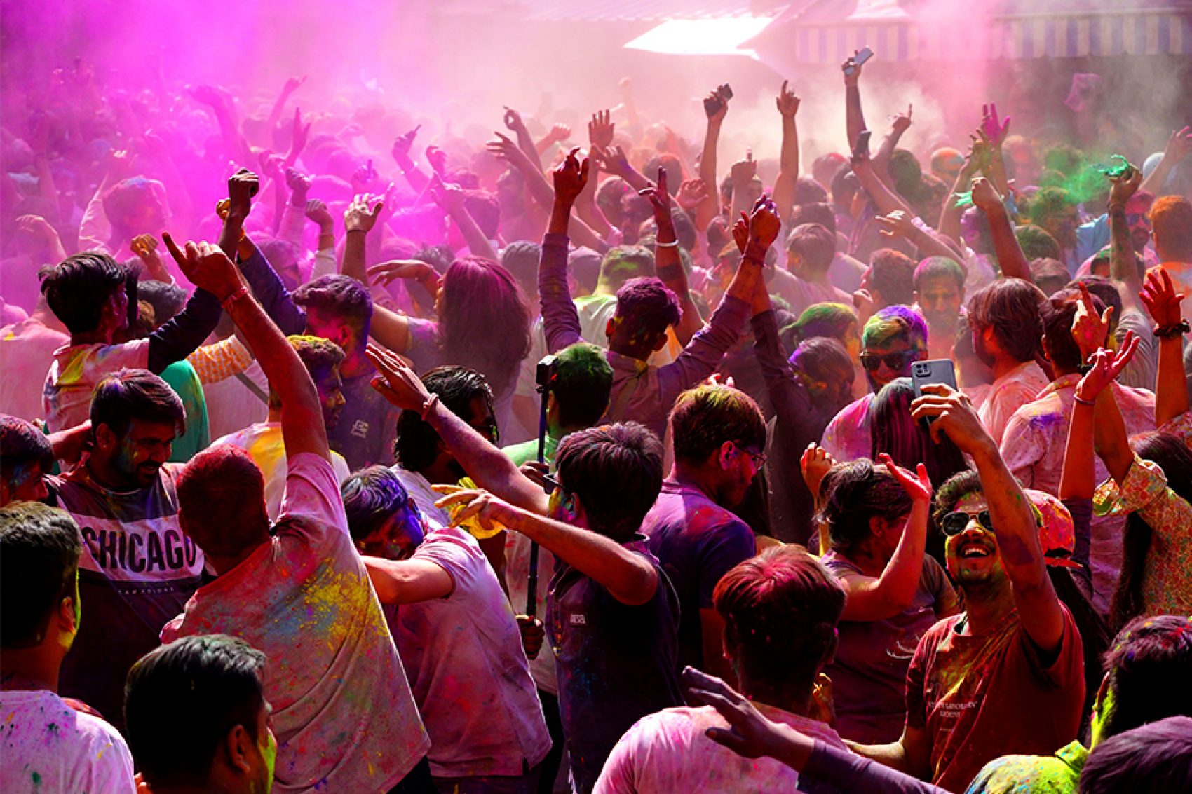 Holi festival. Credit: Getty Images