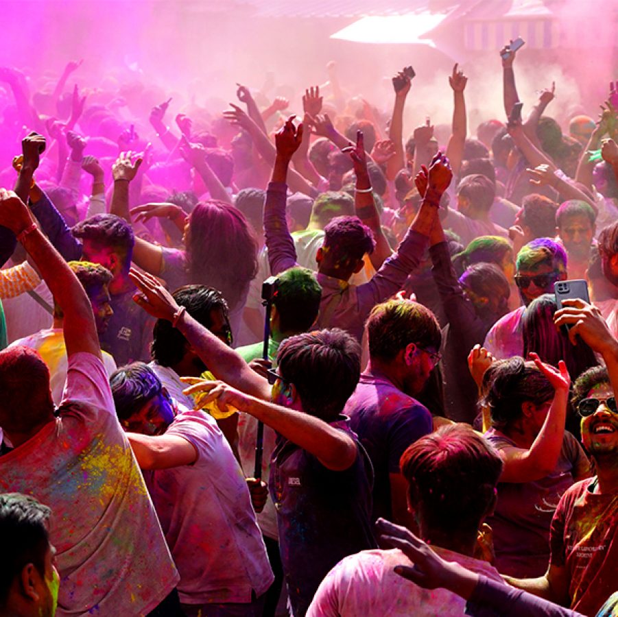 Holi festival. Credit: Getty Images