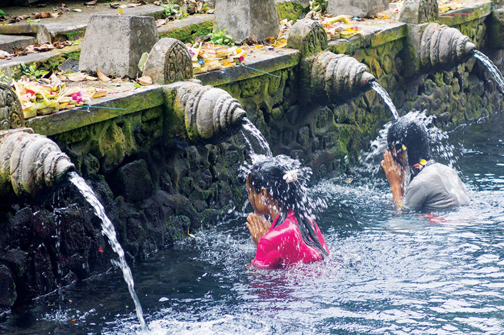 Embark on a spiritual journey in Ubud, Bali. Credit: Getty Images