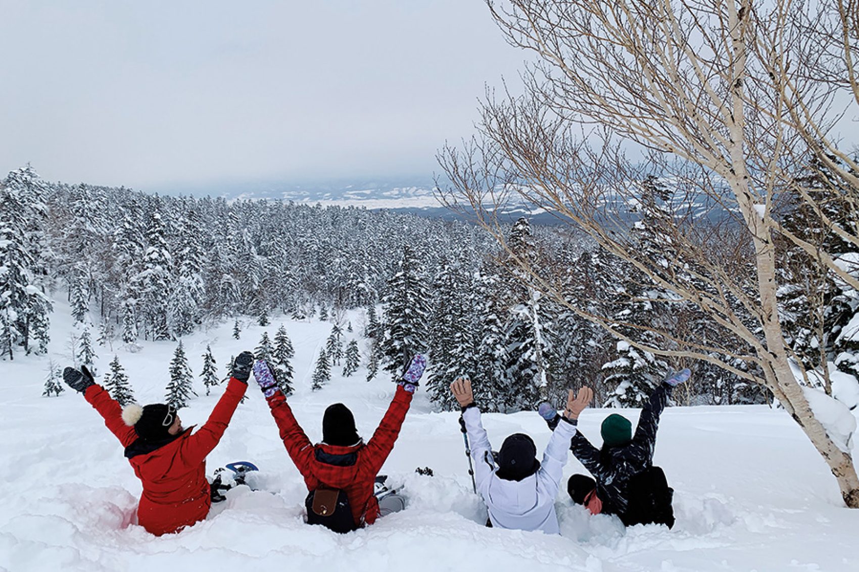 Glide down the slopes at Furano 