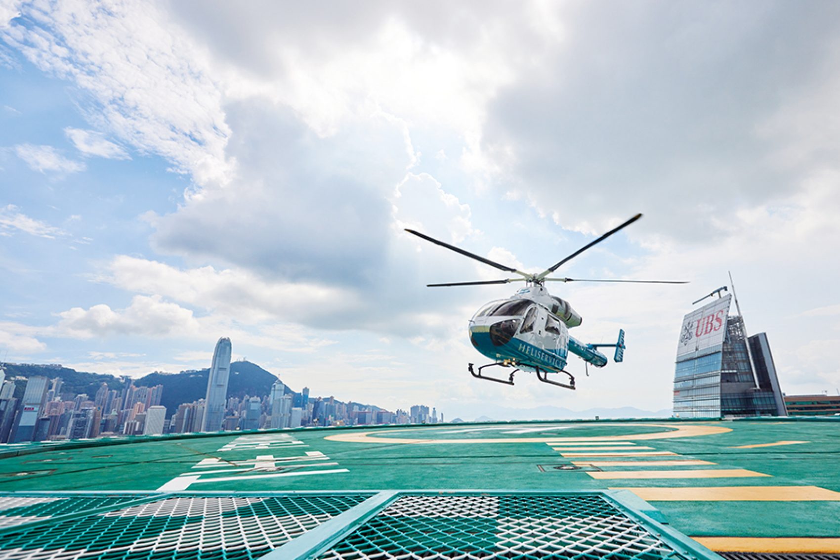 Get high over Hong Kong with a helicopter tour. Credit: Getty Images