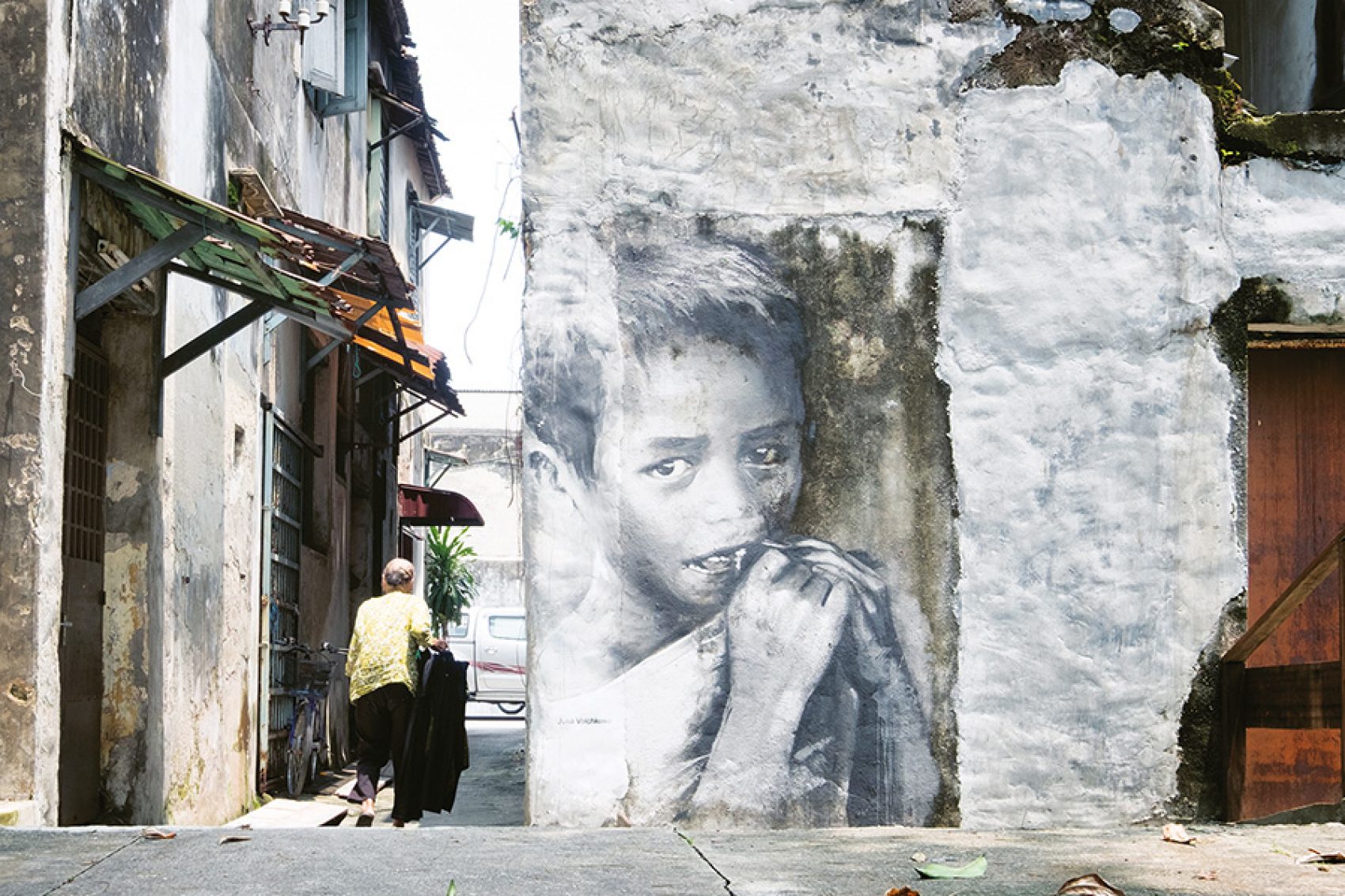 Take an art wander through Georgetown, Penang. Credit: Getty Images