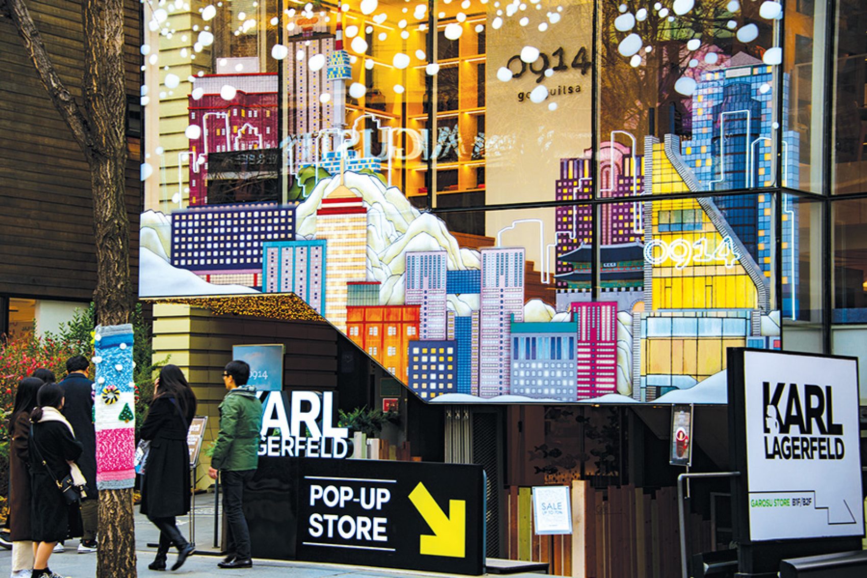 Shop ’til you drop in Seoul. Credit: Getty Images